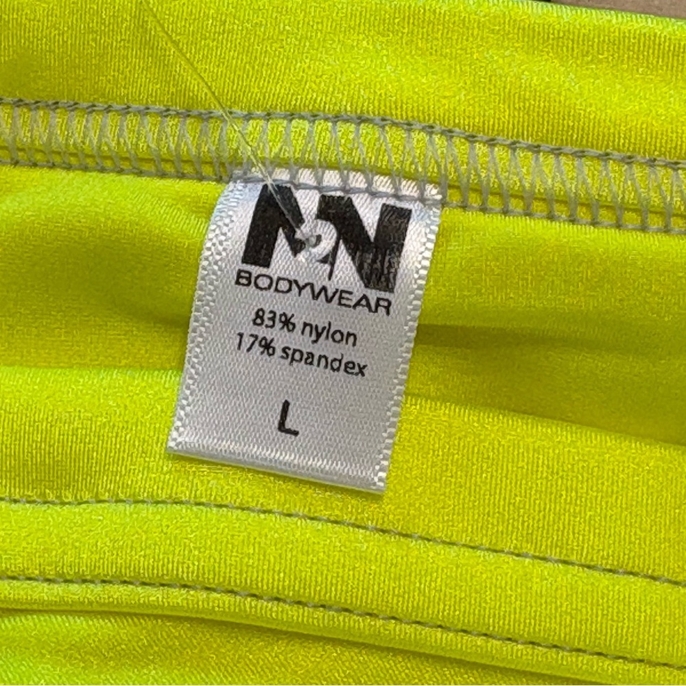 N2N BODYWEAR Neon Yellow Celebration Bikini Swimsuit - Picture 5 of 11